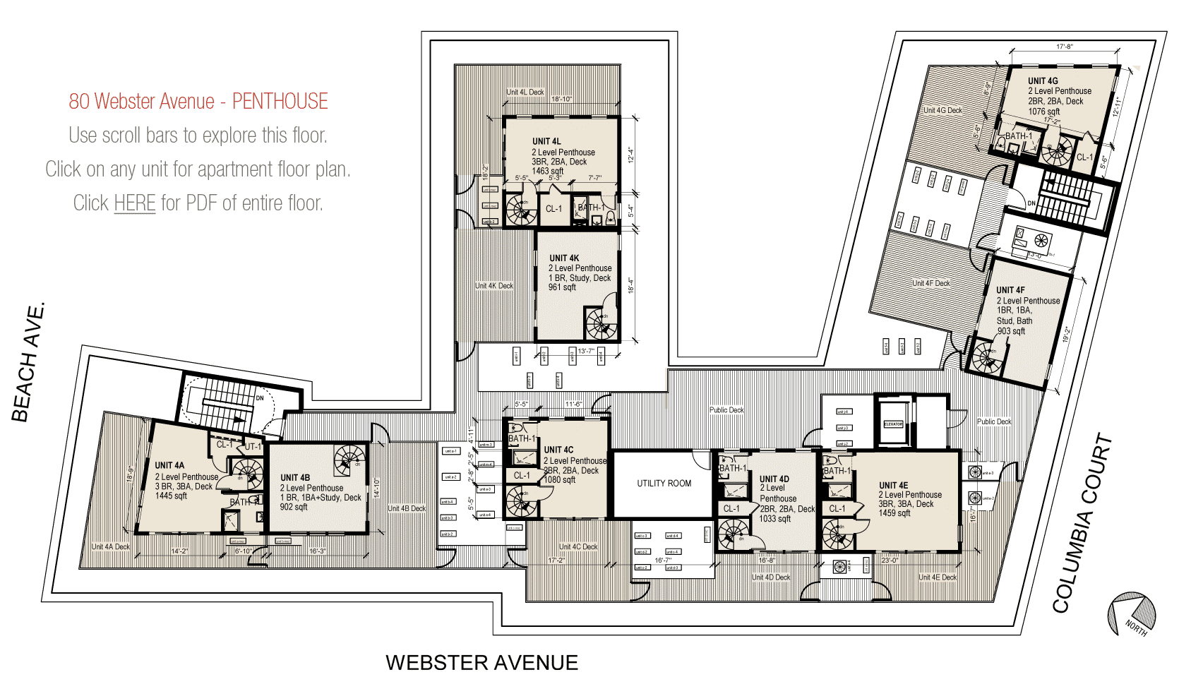 Penthouse Floor Plan